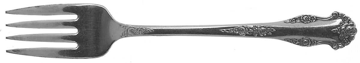 Holiday (Silverplate, 1951) Individual Salad Fork by National Silver Co-1