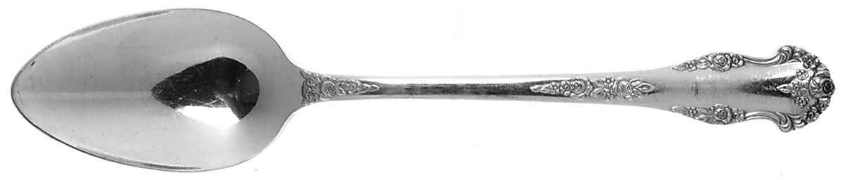 Holiday (Silverplate, 1951) Dessert/Oval Soup Spoon by National Silver Co-1