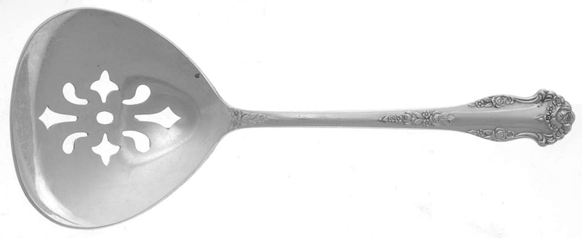 Holiday (Silverplate, 1951) Solid Bon Bon Spoon by National Silver Co-1