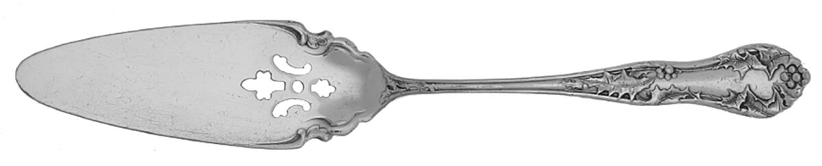 Holly (Silverplate, 1904-1907) Large Jelly Knife by National Silver Co-1