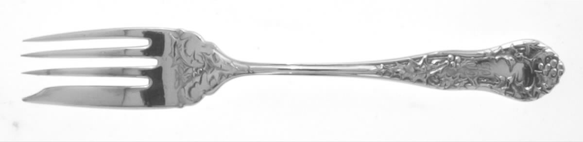 Holly (Silverplate, 1904-1907) Individual Salad Fork by National Silver Co-1