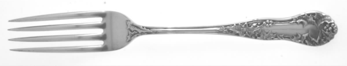 Holly (Silverplate, 1904-1907) Fork by National Silver Co-1