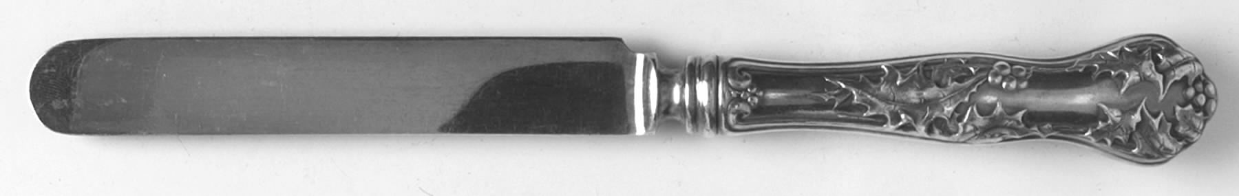 Holly (Silverplate, 1904-1907) Hollow Handle Youth Knife by National Silver Co-1
