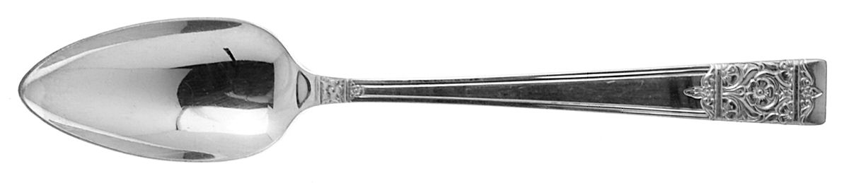 Inauguration (Silverplate, Floral, 1948) Fruit/Orange Spoon by National Silver Co-1