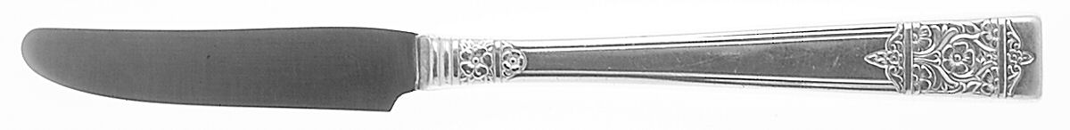 Inauguration (Silverplate, Floral, 1948) New French Hollow Grille Knife by National Silver Co-1