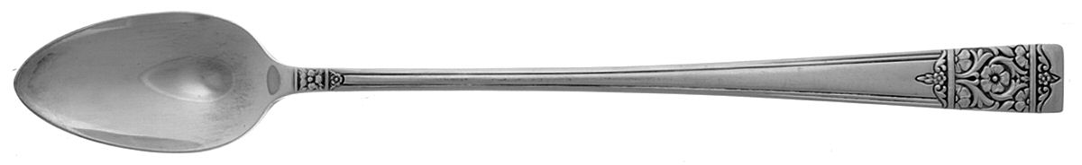 Inauguration (Silverplate, Floral, 1948) Iced Tea Spoon by National Silver Co-1