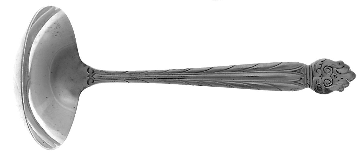Intermezzo (Sterling, 1940) Solid Gravy Ladle by National Silver Co-1