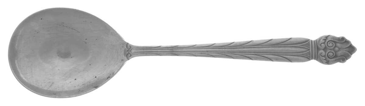 Intermezzo (Sterling, 1940) Round Bowl Soup Spoon (Gumbo) by National Silver Co-1