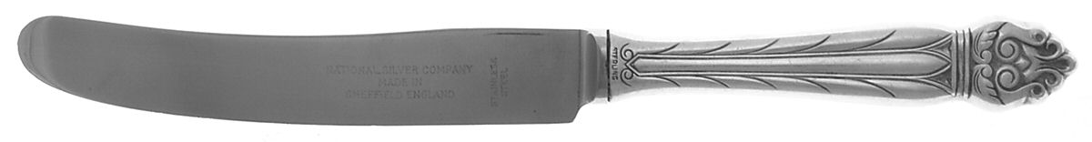 Intermezzo (Sterling, 1940) Youth/Tea Knife with Stainless Blade by National Silver Co-1
