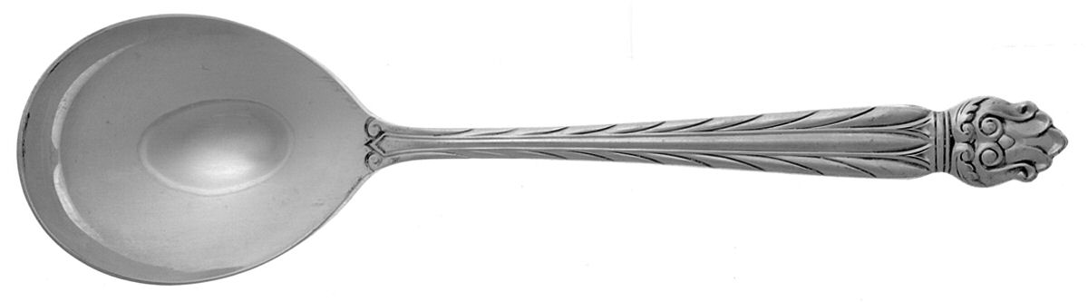 Intermezzo (Sterling, 1940) Round Bowl Soup Spoon (Cream Soup) by National Silver Co-1