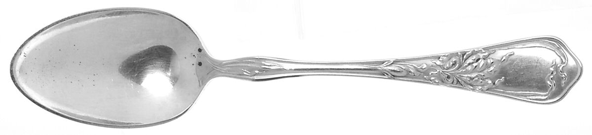 Iris (Silverplate, 1902) Place/Oval Soup Spoon by National Silver Co-1