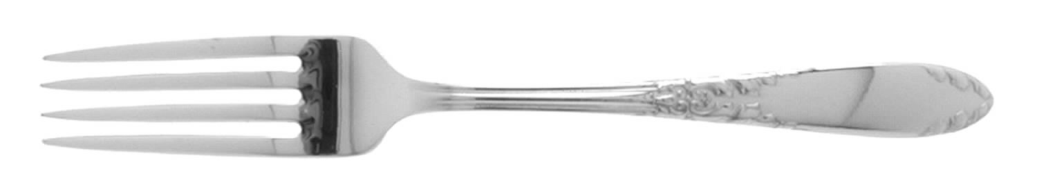King Edward (Silverplate 1936, 1951) Fork by National Silver Co-1