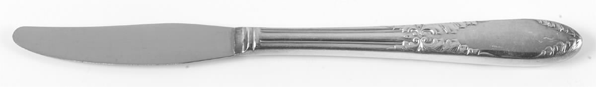 King Edward (Silverplate 1936, 1951) Modern Hollow Grille Knife by National Silver Co-1