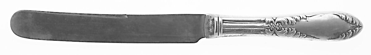 King Edward (Silverplate 1936, 1951) Hollow Handle Youth Knife by National Silver Co-1
