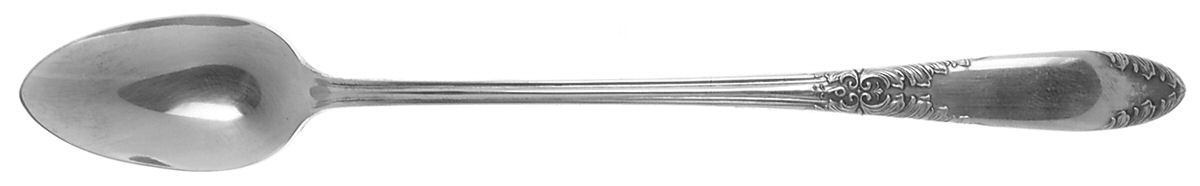 King Edward (Silverplate 1936, 1951) Iced Tea Spoon by National Silver Co-1