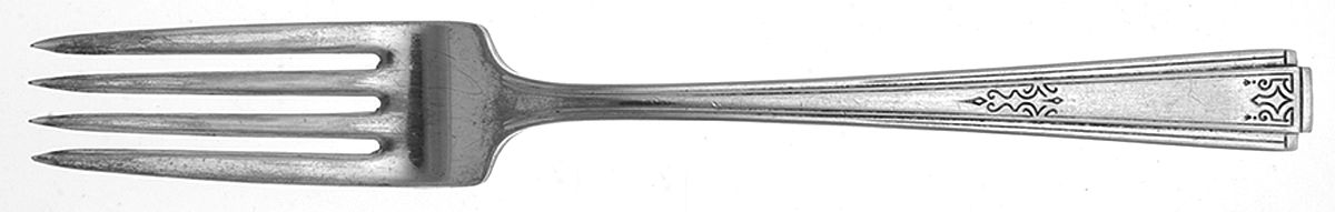 Lady Grace (Silverplate, 1933) Fork by National Silver Co-1