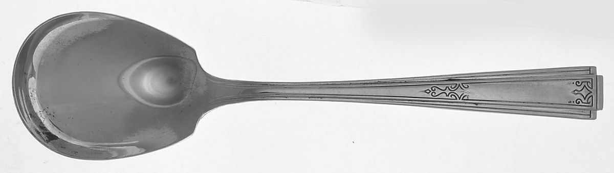 Lady Grace (Silverplate, 1933) Sugar Spoon by National Silver Co-1