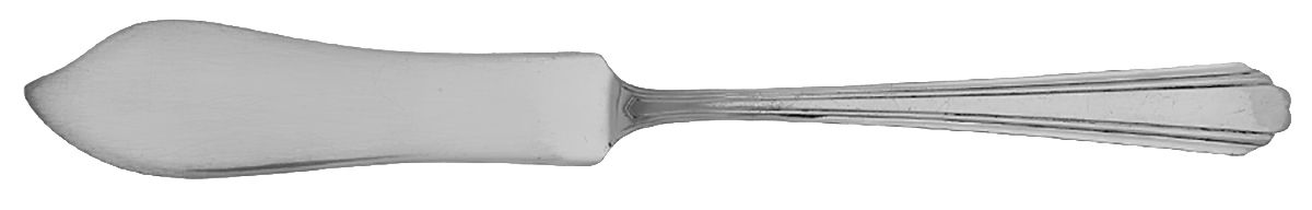Lady Joan (Silverplate, 1931) Flat Handle Master Butter Knife by National Silver Co-1