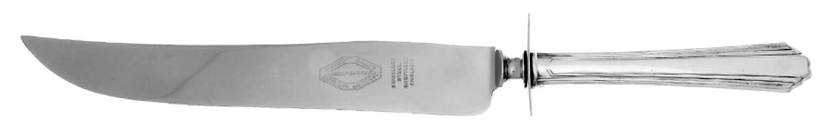 Lady Joan (Silverplate, 1931) Small Steak Carving Knife with Stainless Blade by National Silver Co-1