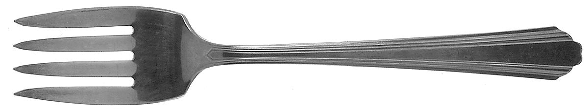 Lady Joan (Silverplate, 1931) Individual Salad Fork by National Silver Co-1