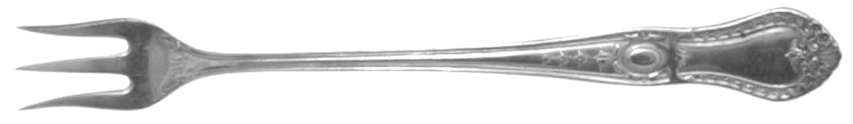 Marie Antoinette (Silverplate, 1900) Cocktail/Seafood Fork by National Silver Co-1