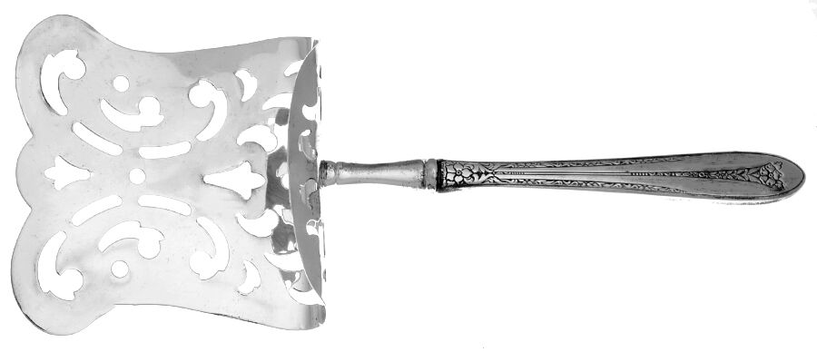 Margaret Rose (Sterling, 1938) Asparagus Server with Sterling Hood HC by National Silver Co-1
