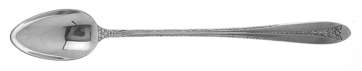 Margaret Rose (Sterling, 1938) Iced Tea Spoon by National Silver Co-1