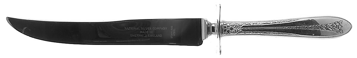 Margaret Rose (Sterling, 1938) Small Steak Carving Knife with Stainless Blade by National Silver Co-1