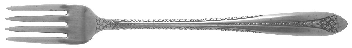 Margaret Rose (Sterling, 1938) Grille Fork (Viande) by National Silver Co-1