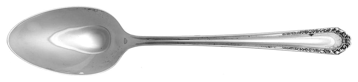 Marianne (Sterling) Dessert/Oval Soup Spoon by National Silver Co-1