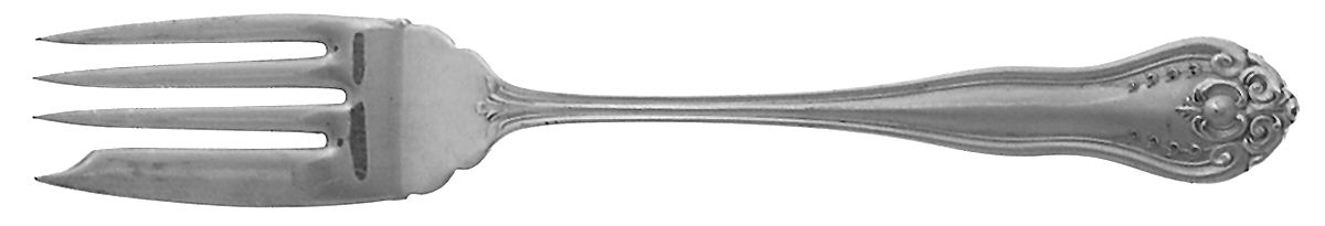 Marseilles (Silverplate, 1906) Individual Salad Fork by National Silver Co-1