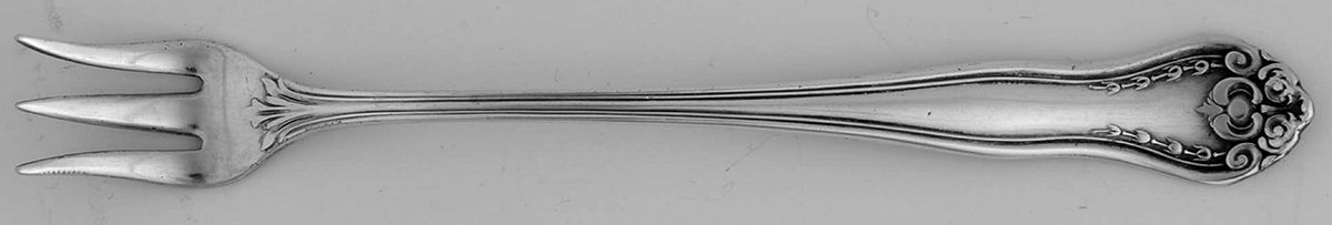 Marseilles (Silverplate, 1906) Cocktail/Seafood Fork by National Silver Co-1