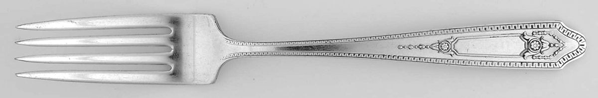 Martinique (Silverplate, 1935) Fork by National Silver Co-1