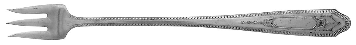 Martinique (Silverplate, 1935) Cocktail/Seafood Fork by National Silver Co-1