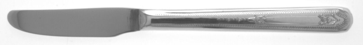 Martinique (Silverplate, 1935) Modern Solid Grille Knife by National Silver Co-1