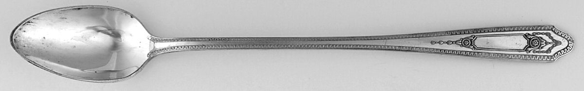 Martinique (Silverplate, 1935) Iced Tea Spoon by National Silver Co-1
