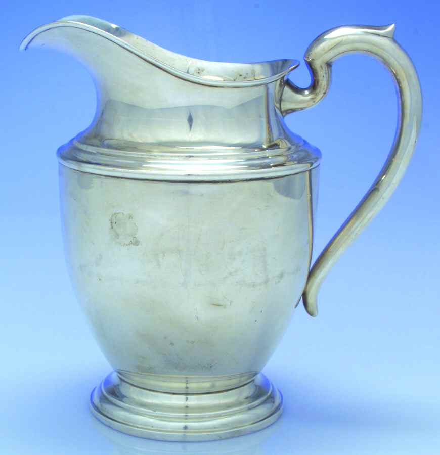 Sterling Hollowware Sterling Water Pitcher by National Silver Co-1