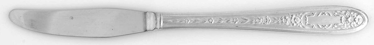 Mildred (Silverplate, 1936) Modern Hollow Grille Knife by National Silver Co-1