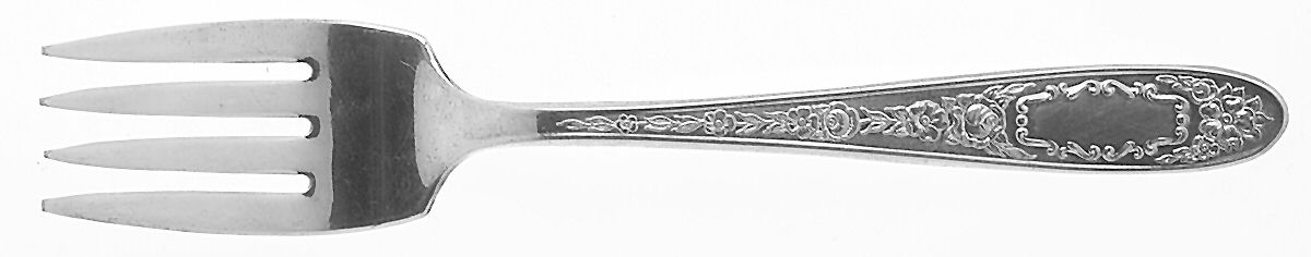 Mildred (Silverplate, 1936) Individual Salad Fork by National Silver Co-1