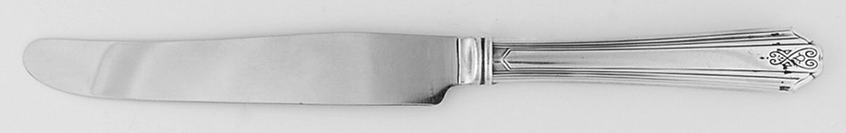 Moderne (Silverplate, 1940) New French Hollow Knife by National Silver Co-1