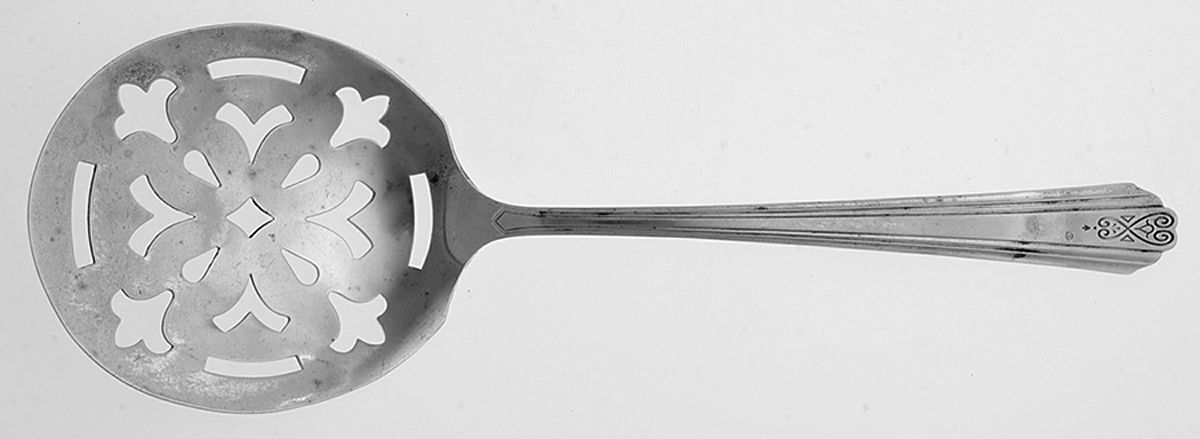 Moderne (Silverplate, 1940) Tomato Server, Solid Piece by National Silver Co-1