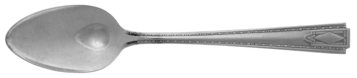 Monarch Plate Two (Silverplate) Teaspoon by National Silver Co-1