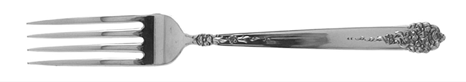 Moss Rose (Silverplate, 1949) Fork by National Silver Co-1
