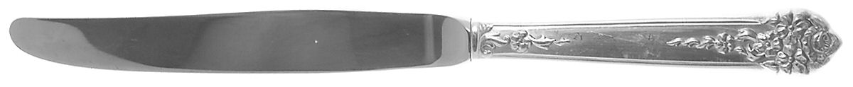 Moss Rose (Silverplate, 1949) Modern Hollow Knife by National Silver Co-1