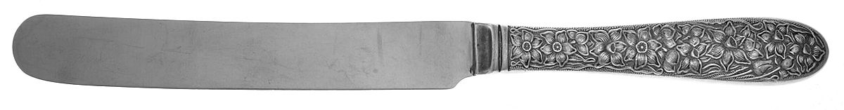 Narcissus (Silverplate, 1935) Hollow Handle Youth Knife by National Silver Co-1