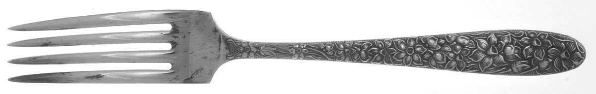 Narcissus (Silverplate, 1935) Youth Fork by National Silver Co-1