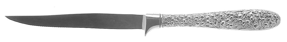 Narcissus (Silverplate, 1935) Individual Steak Knife Hollow Handle by National Silver Co-1
