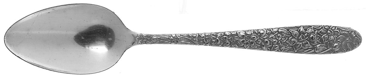 Narcissus (Silverplate, 1935) Teaspoon by National Silver Co-1