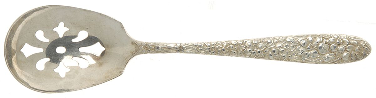 Narcissus (Silverplate, 1935) Large Sugar Sifter by National Silver Co-1