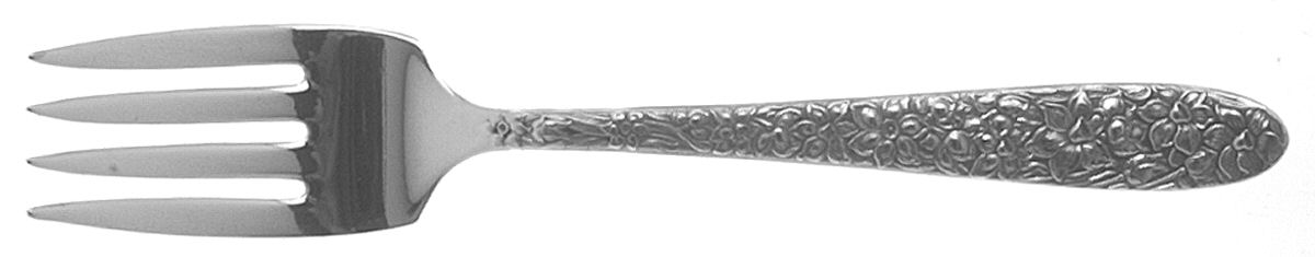 Narcissus (Silverplate, 1935) Individual Salad Fork by National Silver Co-1